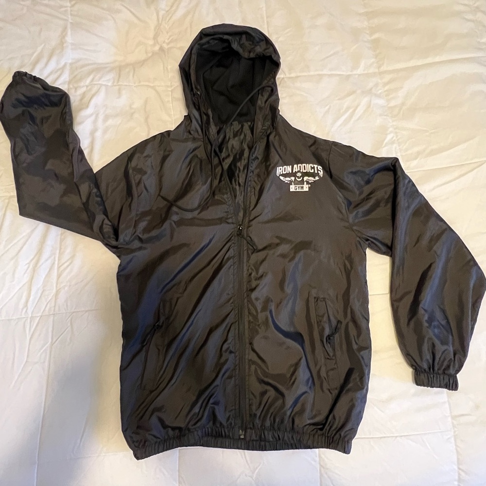 Iron Addicts Gym Windbreaker, Women’s Size Medium, New, Unworn